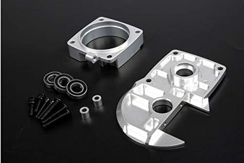 Parts & Accessories Heavy Duty Quick Change Clutch Bell, Spur Gear Plate & Clutch Brace Kit for HPI, Rovan KM Baja rc car Parts - (Color: White)