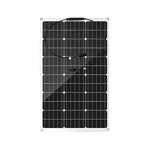 LQX Kit De Panel Solar 300W Sistema De Energía Solar De 12V Módulo Solar Monocristalino Cable De Panel Solar Mono para Autocar,300w