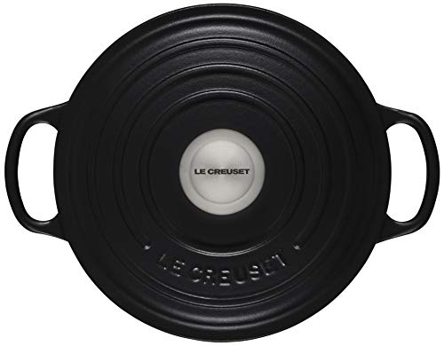 Image of Le Creuset Enameled Cast Iron Signature Round Dutch Oven, 3.5 qt. , Licorice
