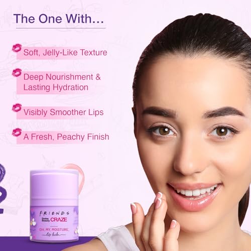 Image of Swiss Beauty Craze Oh. My. Moisture. Lip Balm | Moisturizing Lip Balm | Lasting Hydration | Deep Nourishment | Jelly Like Texture | Peachy Finish | Infused with Hyaluronic Acid and Shea Butter | 8g