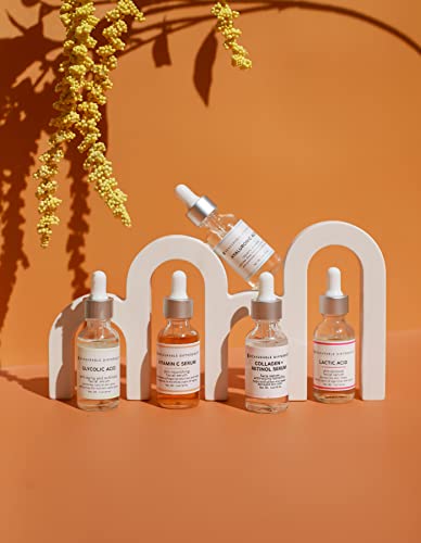 Measurable Difference Lactic Acid Face Serum - Exfoliating Serum That Hydrates & Strengthens The Skin Barrier | 1 Fl Oz | #TOP5