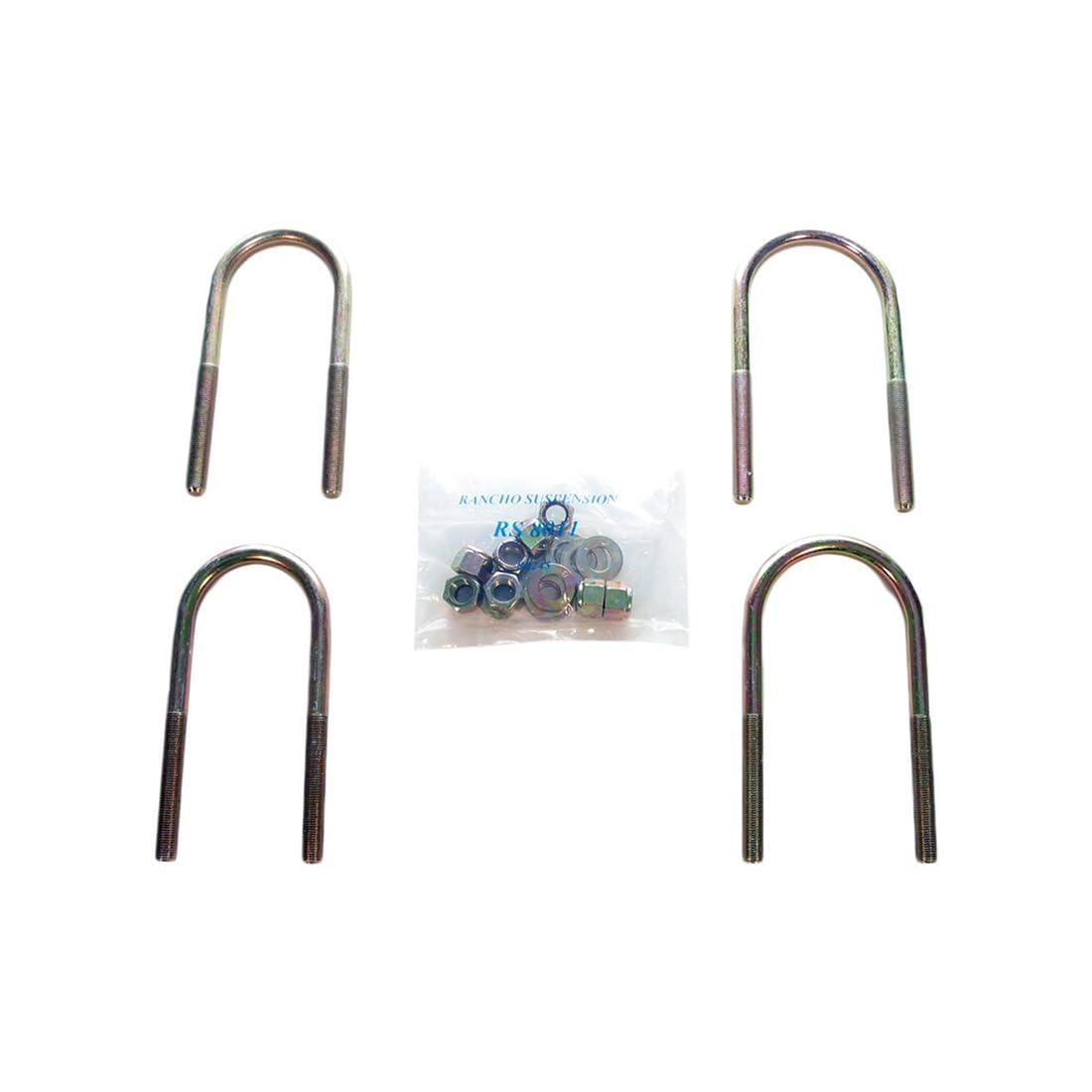 Front Leaf Spring Axle U-Bolt Kit 1PC Compatible with Jeep Wrangler 1987 1989 1990 1991 1992 1993 1994 1988 1995