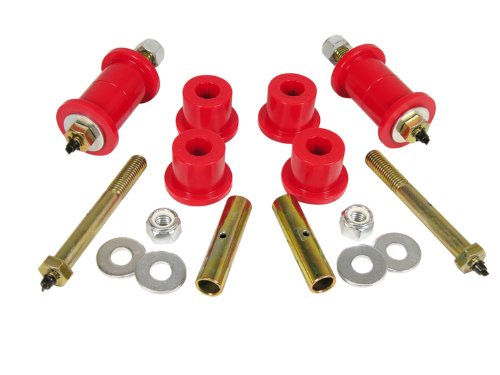 Prothane 87-96 Jeep Yj Front & Rear Main Spring Eye Bushings - Red #TOP14