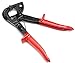 Ratcheting Cable Cutter Up to 240mmÂ²/Ã˜28mm Heavy Duty Ratchet Cable Cutter, Cutting Aluminum Copper Cable Soft Wire, Electrical Wire Cutter with Quick Release Lever