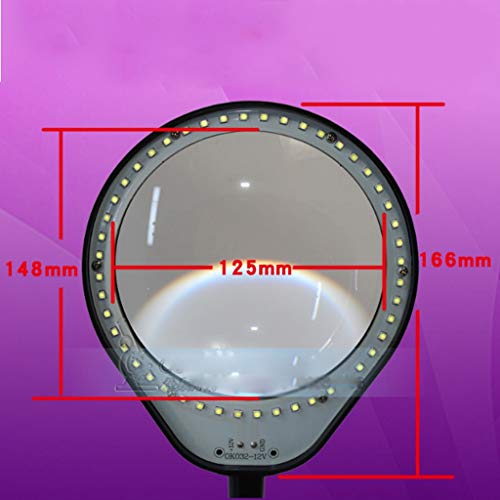 Loupe de lecture LED pour travaux manuels et établi de précision - 4