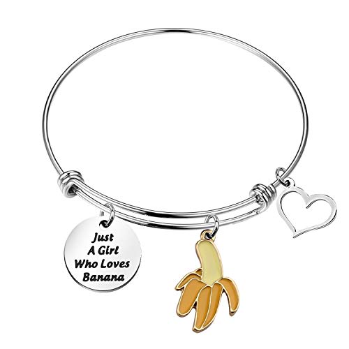 WSNANG �t�@�j�[�o�i�i�W���G���[ Just A Girl Who Loves Banana �u���X���b�g �o�i�i���D�ƃM�t�g ���킢���t���[�c�o�i�i�W���G���[�M�t�g �����p, 7 inches, �X�e�����X�|, �X�e�����X�X�`�[��