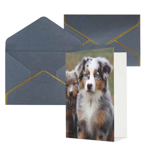 STVYUKL O[eBOJ[h ubNt Thinking of You Card I[XgAVFp[h Happy Birthday  ҏ 󔒂̃J[h ʂɑΉ 4x6