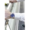 OceanevaTM Men's Deep Marine Explorer II 1250M Pro Diver Watch Blue - Swiss Made Sellita SW200-1 Automatic Movement Stainless Steel Bracelet