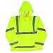 LEGENDFORCE 2499601 Class 3 Hi-Viz Waterproof Jacket, X-Large