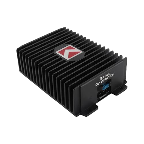 Yctze 4-kanałowy Wzmacniacz Samochodowy 80W X 4 RMS, Klasa A/B, Stop