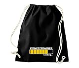 Gym Sack Turnbeutel Loading Fitnesstrainer, Beste Berufe Ausbildung Abschluss Job Kollegen, Spruch Sprüche Tasche Sport Beutel, Farbe Schwarz