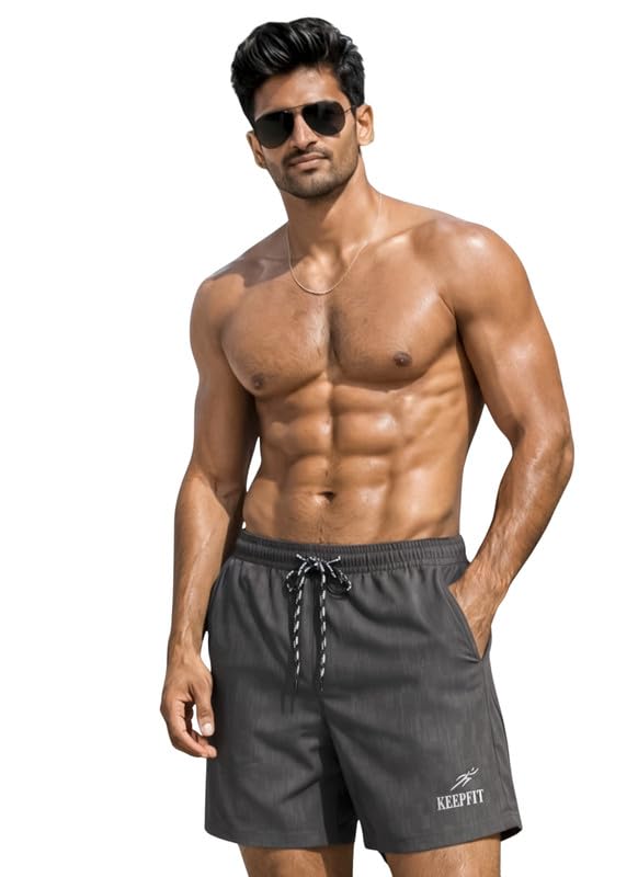 Men's Four-Way Stretch Printed Watershorts with Zipper Pockets-image-11