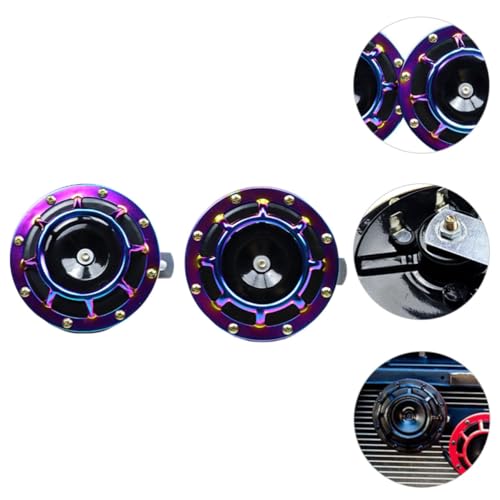 Bocina de aire Blast Tone de hierro púrpura para modificación de autos 6