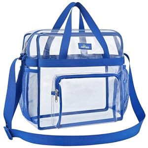 Bagenius Transparente Tragetasche Stadion-zugelassen 12 x 12