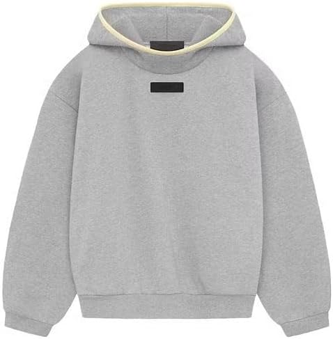 ESSENTIALS Pullover Hoodie Cotton Blend Adult Men Oversized, baggy fit.
