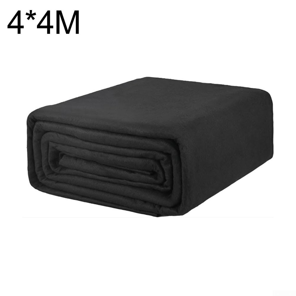 Bâche de piscine carrée pour l'extérieur - Tapis en polyester antidérapant et résistant à l'humidité (4 x 4 m, 2 x 3 m, 3 x 4 m ou 3 x 3 m) (4 x 4 m)