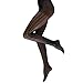 Produktbild cette  Gehäkelte Damen Strumpfhose aus Baumwolle mit Muster | 40 DEN | Schwarz | S, M, L, XL, 2XL, 3XL, 4XL (3XL, Black)