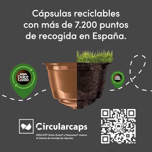 Image of Nescafe Dolce Gusto Espresso Intenso Coffee Capsules By Cougar | Intensity 7 | Rich & Full-Bodied Aroma | Arabica & Robusta Blend | Compatible with Dolce Gusto Machines | 16 Pods Pack | Premium Espresso Experience - (IMOPRTED-USA)