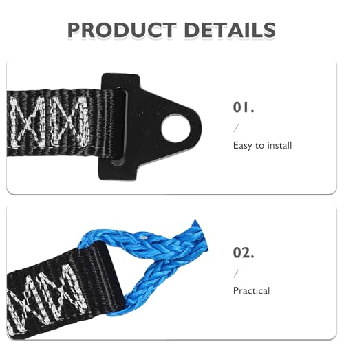 Accesorio de elevación Hemobllo resistente de 64 pulgadas para cabrestante de alta durabilidad 4