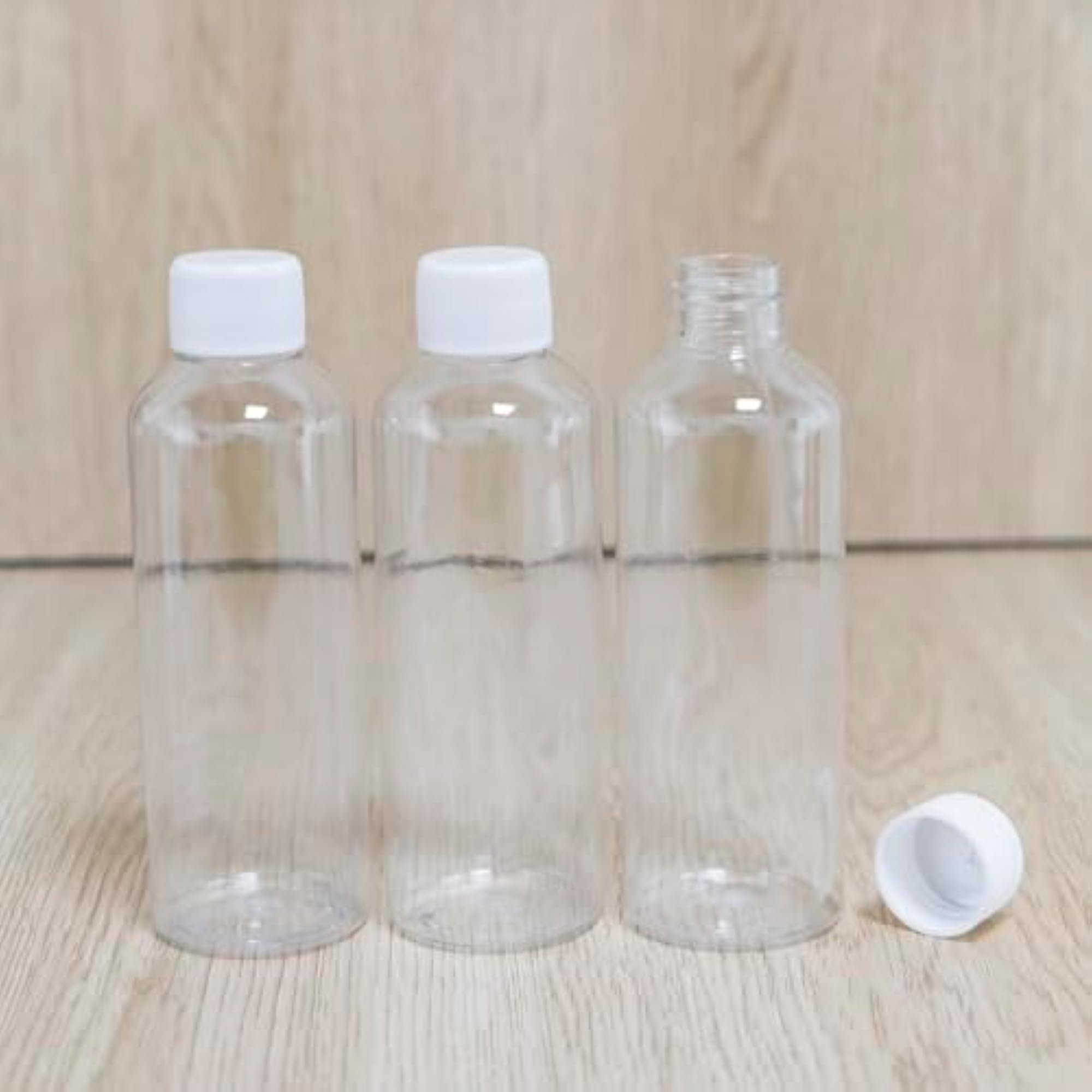 100ml Mini Plastic Bottles Travel Kit, 20pcs