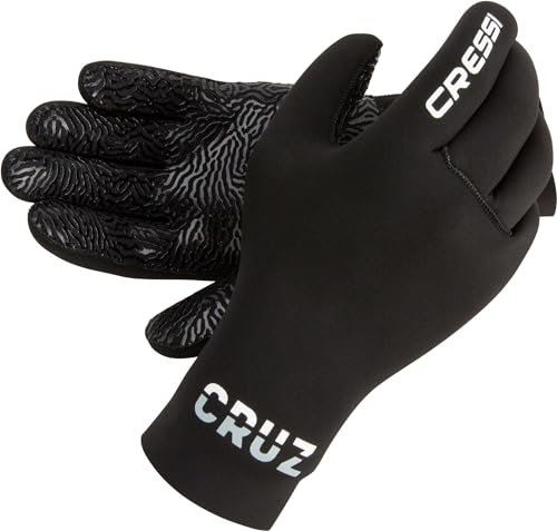 Cressi-Adult-5-Finger-3mm-Thick-Neoprene-Diving-Gloves-Ultra-Grip-Combine-Comfort-and-Function-Cruz-Designed-in-Italy