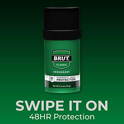 Brut Round Solid Deodorant for Men #TOP25