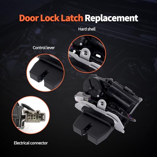 Image of HiSport Liftgate Hatch Lock Latch Actuator GJ5Z-7443150 - Compatible with Ford Edge Escape 2017 2018 2019 - Replacement for GJ5Z-7443150 GJ5Z7443150 GJ5Z-7443150B GJ5Z7443150B