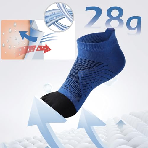 TRIWONDER Outdoor Toe Socks 3 Pairs, Low Cut Five Finger Socks No-Shows Comfy Soft for Running Sport Workout4