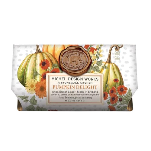 Image of Michel Design Works Large Bath Soap Bar, Pumpkin Delight