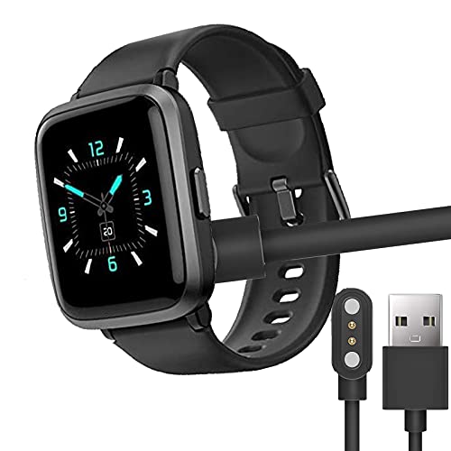 Compatible with AIKELA Smartwatch Charger, Lamshaw Magnetic USB Charging Cable Replacement Charger Cable Compatible with AIKELA Smartwatch (Black)