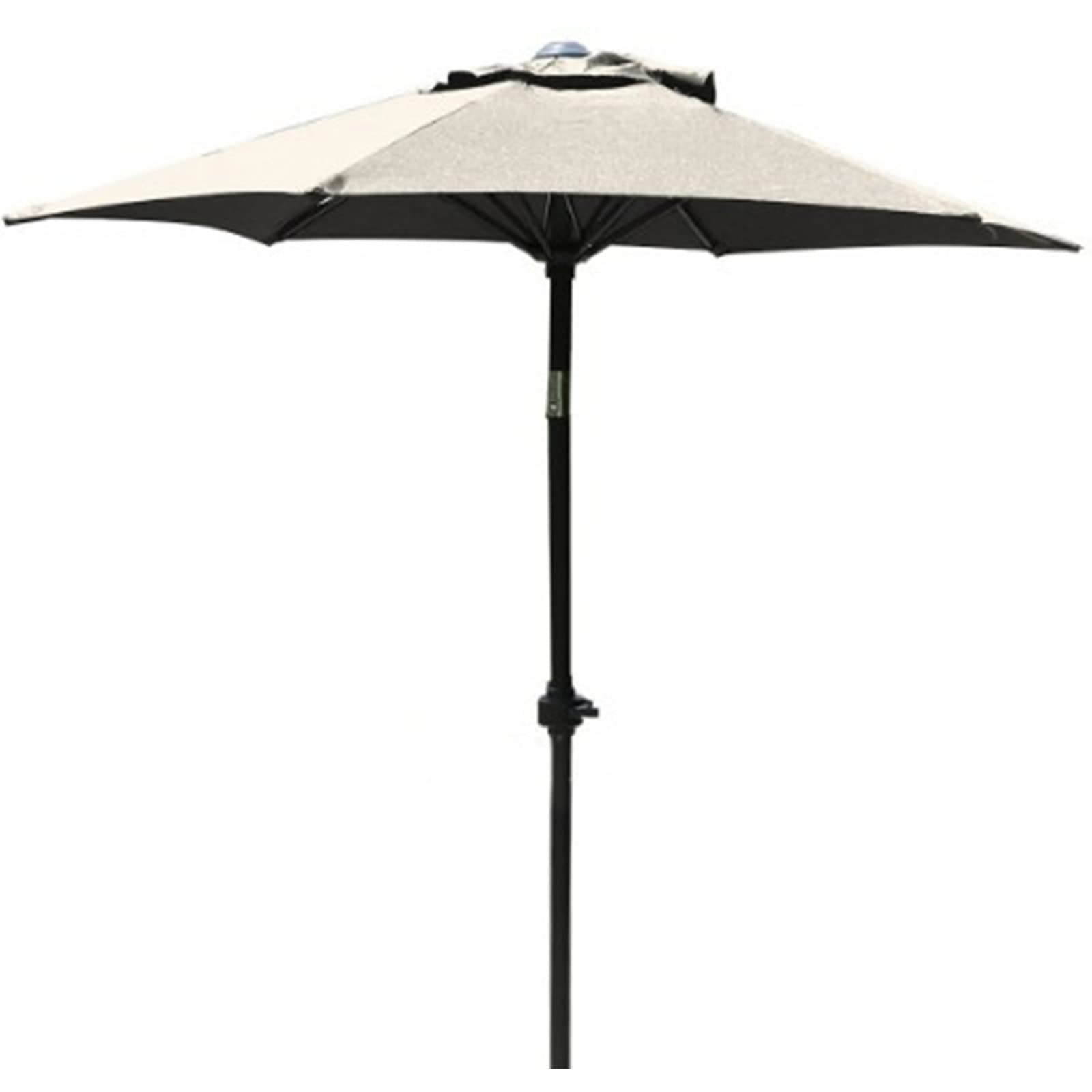 Parasol z automatyczną korbą 180/200 cm, parasol ogrodowy, na patio, do ogrodu, na balkon, parasol zewnętrzny z ochroną przeciwsłoneczną, UPF 50+, parasol przeciwsłoneczny na plażę (5