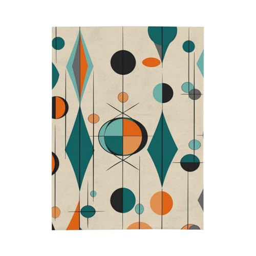 Couverture lit et canapé design rétro chic pour soirées cocooning