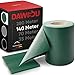 Produktbild DAWIDU Zaun Sichtschutzstreifen für Doppelstabmatten - 140m x 19cm inkl. 104 Clips - 3 Farben - Hochwertiger Wind- & Sichtschutz Zaun Grün 450g/m² - Einfache Montage & langlebiger Schutz