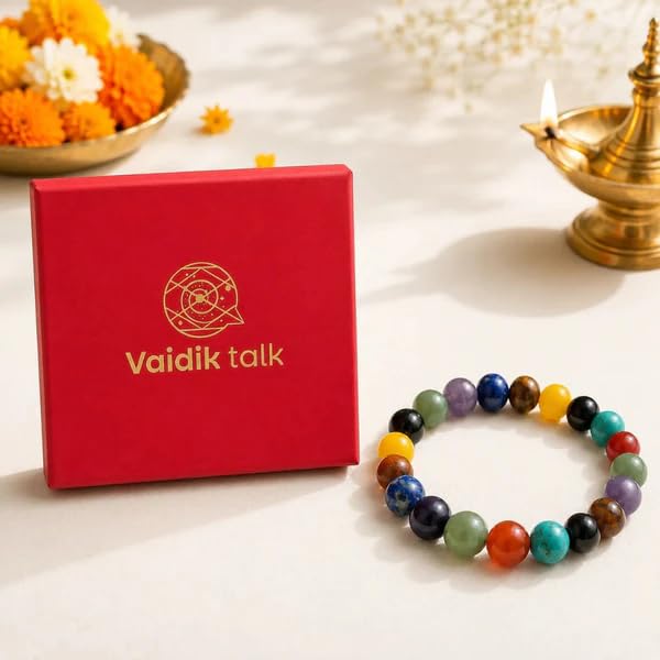 Image of Beaded Bracelet for Men & Women | Stretchable Handmade Prayer Meditation Yoga Wrist Bracelet | Stylish Everyday Wear | Free Size