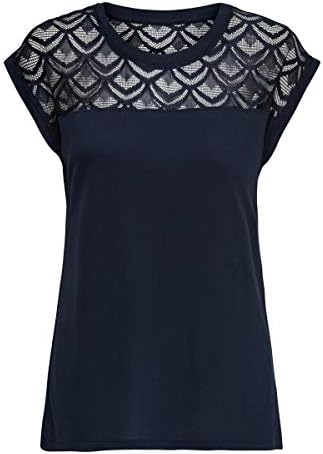 ONLY Damska koszulka Onlnicole S/S Mix Top Noos