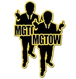 F Misandry MGTOW Sticker Men Going Their Own Way Decal (5-inch-by-10-inch)