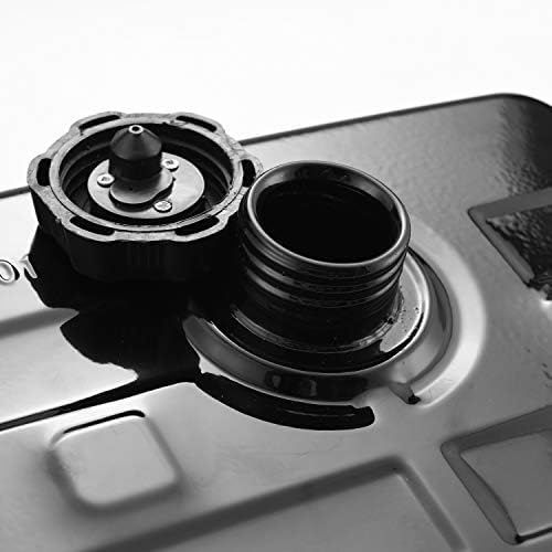 Metal Fuel Gas Tank (6L) with Cap for Go Kart 125-250CC, Fits Taotao Go Kart and 4 Wheel