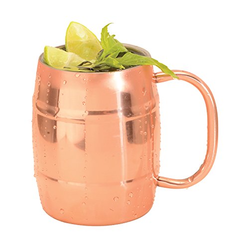Sherpani Double Walled Copper Plated Moscow Mule Mug, 14 oz (Set of 2)