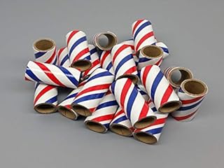 25 Fireworks M100 Kraft Cardboard Tubes Red/White/Blue 3/4