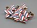 25 Fireworks M100 Kraft Cardboard Tubes Red/White/Blue 3/4