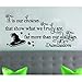 GMDdecals Inspirational Wizard Potter Dumbledore Quote Vinyl Wall Decor Decal, It's Our Choices That Show Who We Really are