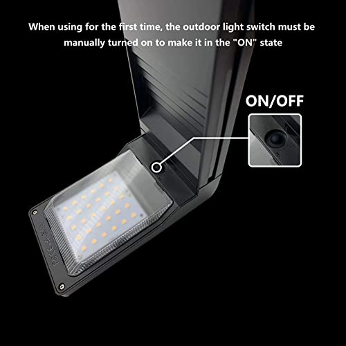 Cattlite Solar Outdoor Lights,L-Shaped Black Solar Pathway Lights,Ip65 Waterproof Solar Garden Lights,For Path Patio Yard Walkway Warm White-2 Pack #TOP2