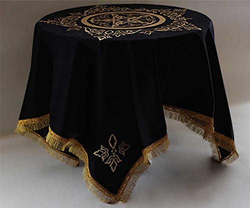 Wizard Clothes Altar Cubierta Pentagrama Completo