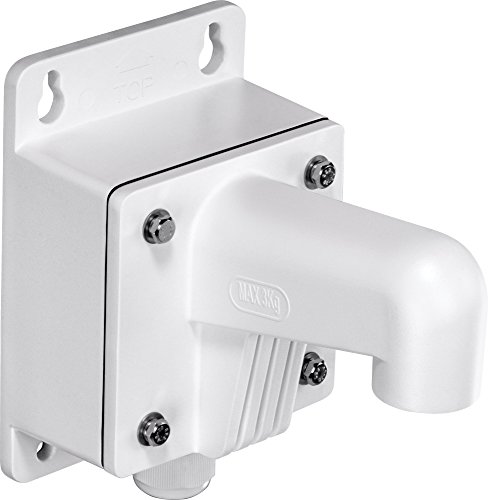TRENDnet Compact Outdoor Wall Mount Bracket for Dome Cameras, Mount, Compatible with TRENDnet Dome Cameras: TV-IP311PI/TV-IP321PI/TV-IP315PI, TV-WS300, White