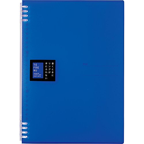 Carnet à anneaux A4 King Jim bleu idéal pour classer vos documents professionnels