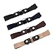 4 Pièces Femme Ceintures Sans Boucle Ceinture Femme Élastique Ceinture Femme & Homme Invisible Élasticité Réglable Ceintures pour pour Jeans Pantalon Robe