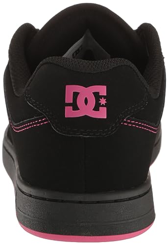 DC Women's Manteca 4 Low Skate Shoe, Battleship/Crazy Pink, 93