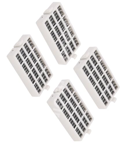 4-Pack Fresh Flow Comparable Refrigerator Air Filter for Whirlpool WRT771REYB00 WRT771REYM00 WRT771REYW00 WRT771RWYB00 WRT771RWYB01 WRT771RWYM00 WRT771RWYM01 WRT771RWYW00 WRT771RWYW01 WRT779REYB00