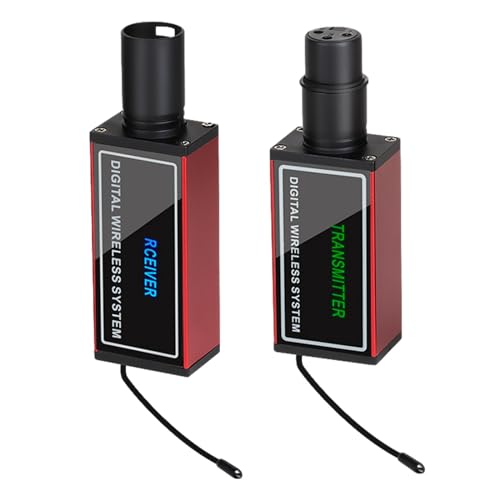 Éliminez les câbles avec l'adaptateur de micro XLR F Fityle rouge