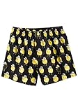 Lousy Livin Underwear Herren Boxershorts Zitrone Black Gr. L